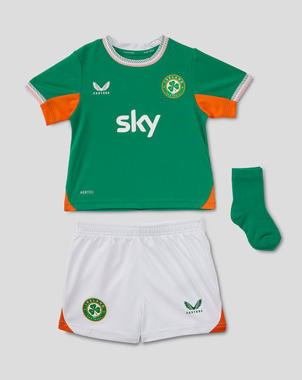 Kinder Irland 2025 Frauen Team Home Kit