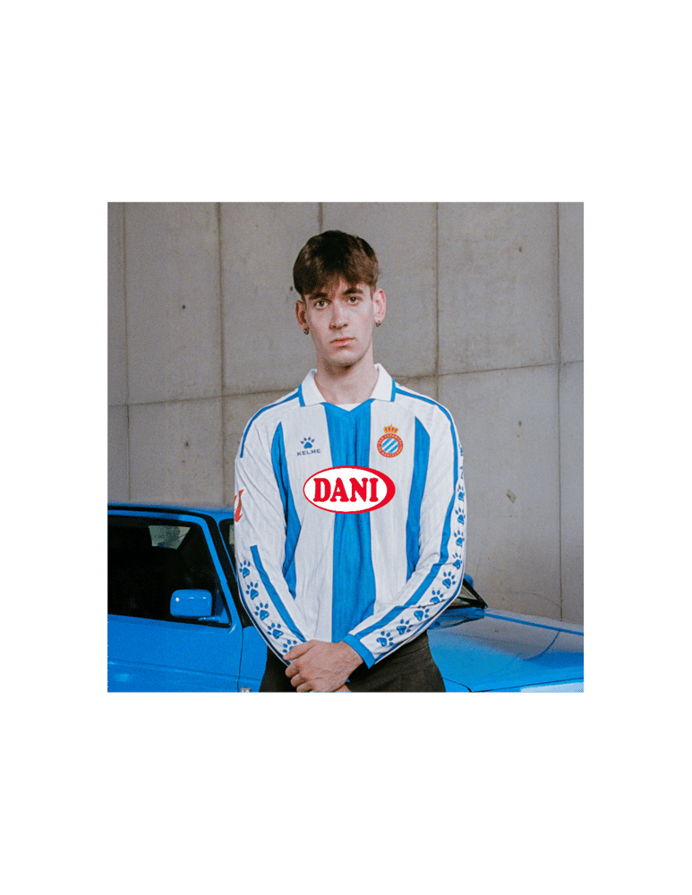 Kid's RCD Espanyol 2025/26 Home Long Sleeve Shirt