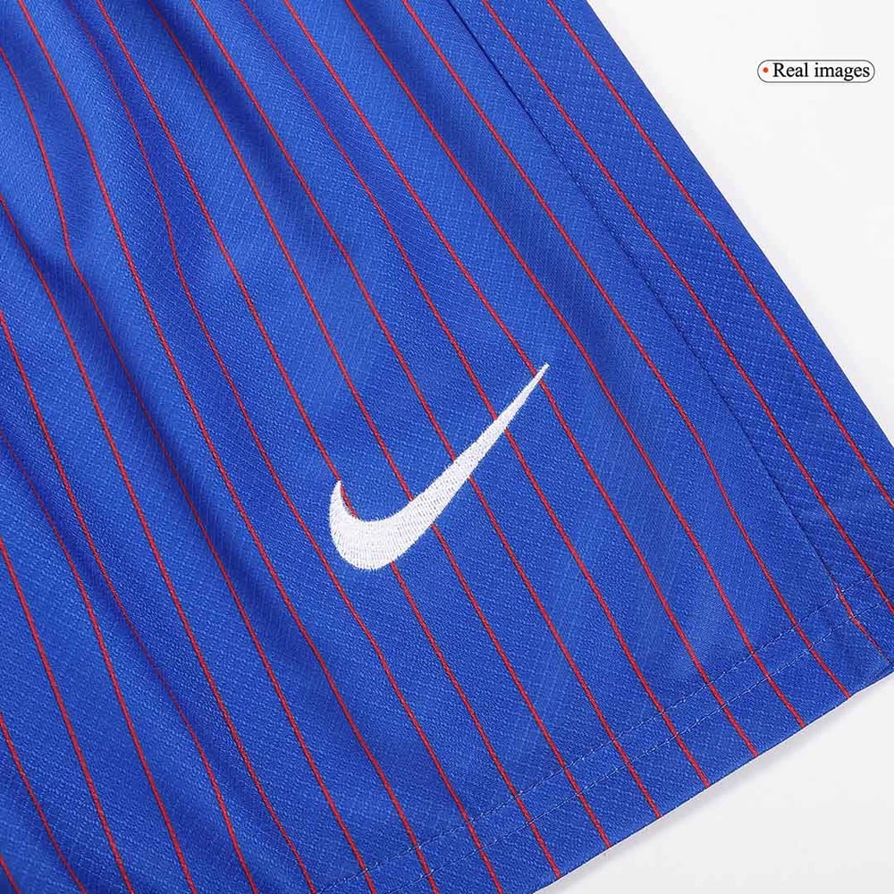 Kinder Frankreich Auswärts Jersey Shorts EURO 2024