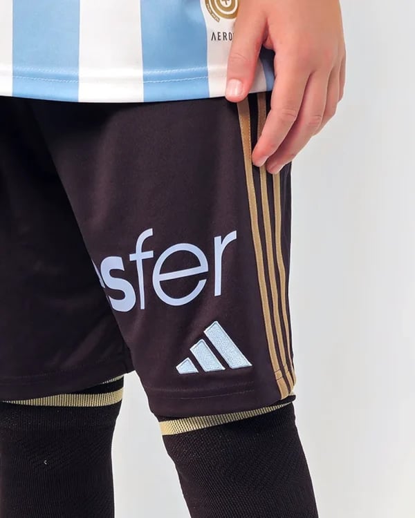 Kid's Real Oviedo 2025/26 Third Shorts