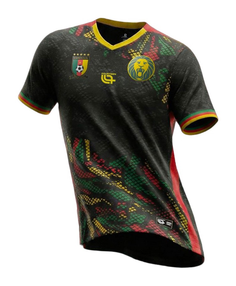 Kind Kamerun 2025/26 Drittes AFCON Hemd