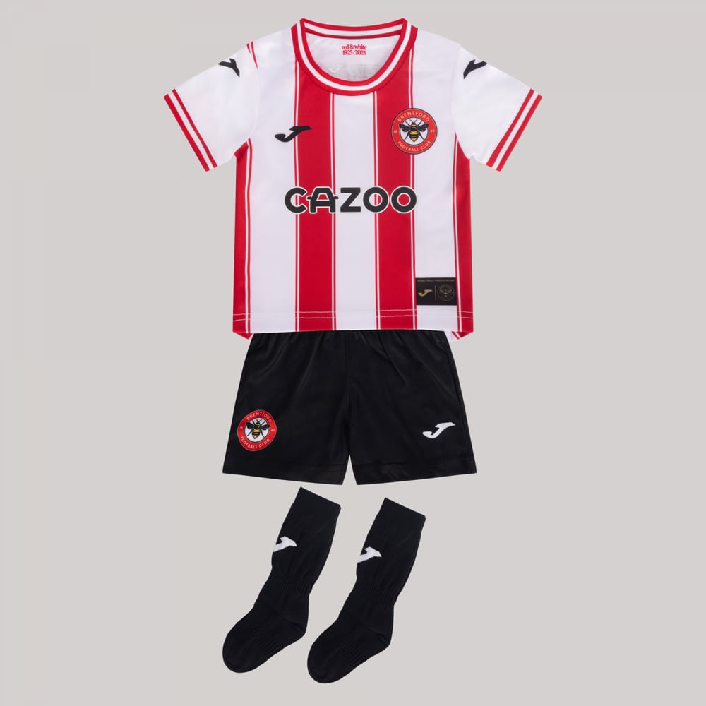 Kinder Brent ford 2025/26 Home Kit