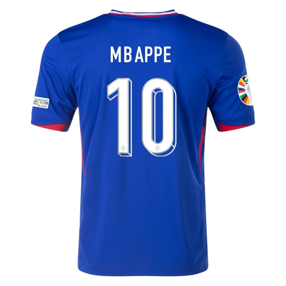Kylian Mbappe #10 Frankreich Home Jersey EURO 2024