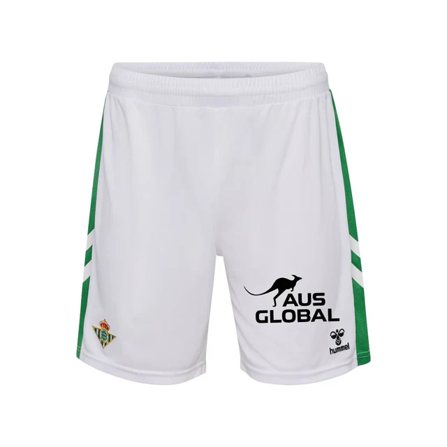 Kid's Real Betis 2025/26 Home Shorts - White