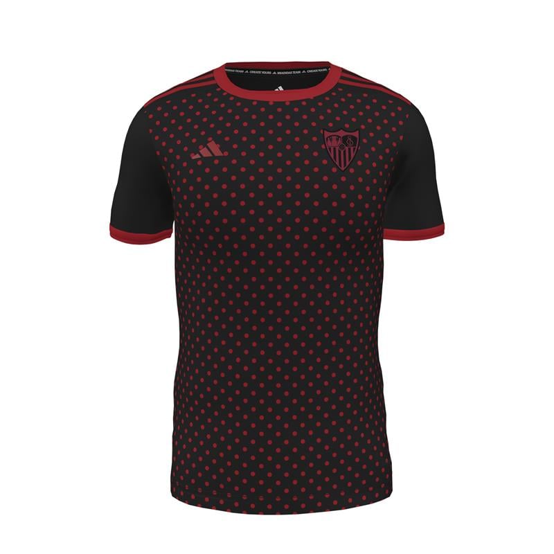 Women's Sevilla FC 2025/26 Third Pre Match Shirt - Black