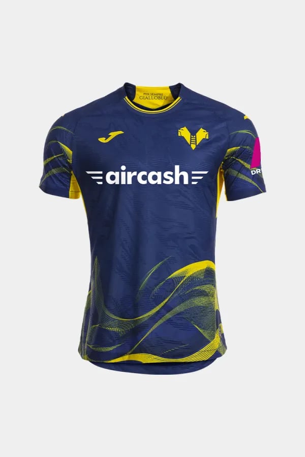 Männer Hellas Verona 2025/26 Heim Sponsor Shirt