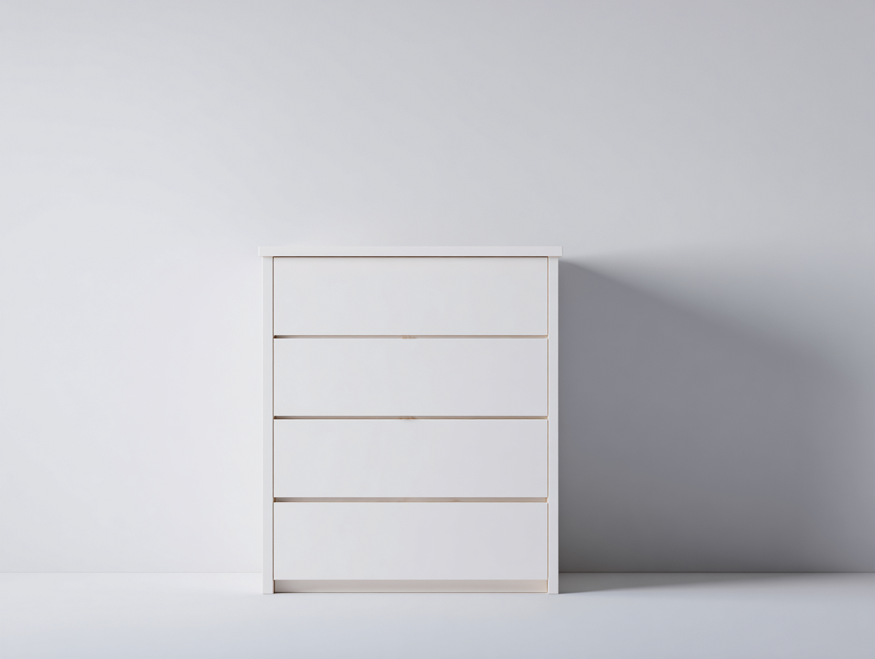 Mesitas de noche madera 40x35x60 cm blanco con cajones para dormitorio diseño moderno-Cottamart