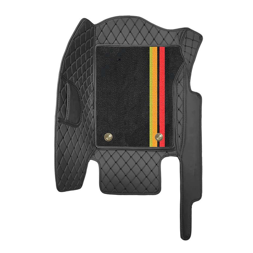 Double Layer Car Floor Mats 5D Luxury Leather Special Car Mats 