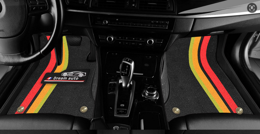 Double Layer Car Floor Mats 5D Luxury Leather Special Car Mats