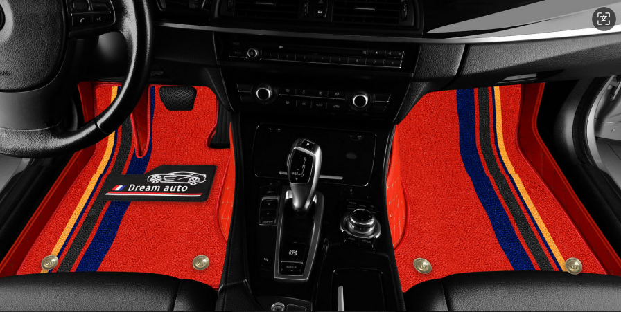 Double Layer Car Floor Mats 5D Luxury Leather Special Car Mats