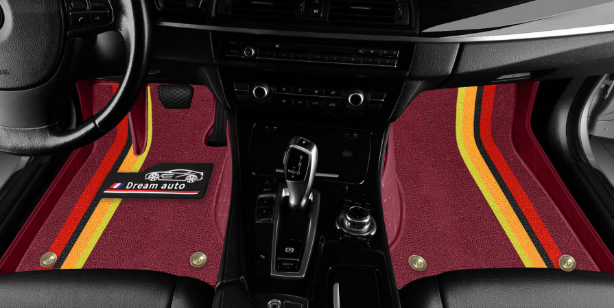 Double Layer Car Floor Mats 5D Luxury Leather Special Car Mats