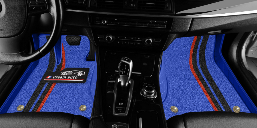 Double Layer Car Floor Mats 5D Luxury Leather Special Car Mats