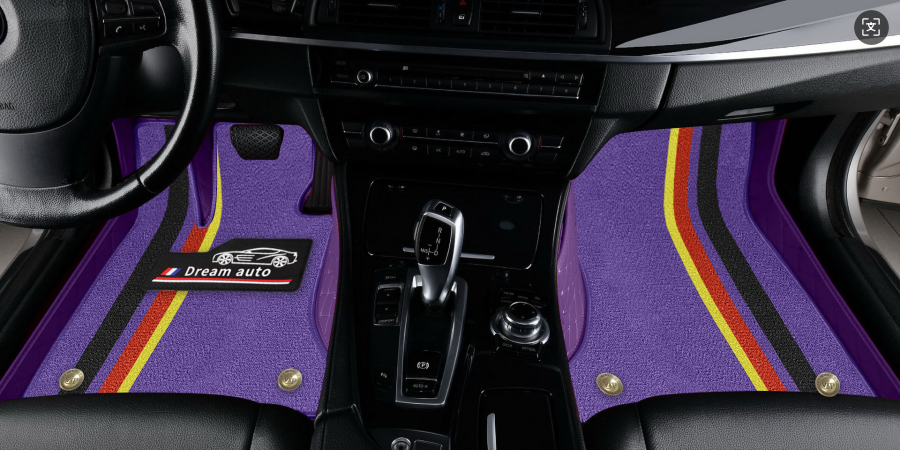 Double Layer Car Floor Mats 5D Luxury Leather Special Car Mats