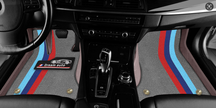 Double Layer Car Floor Mats 5D Luxury Leather Special Car Mats