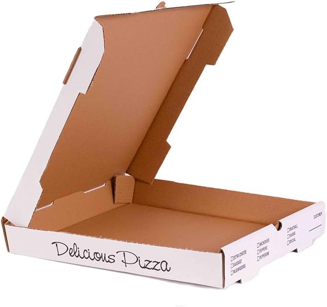 Custom Pizza Boxes – Food Grade Corrugated Takeout Boxes 6"-14", Grease-Resistant, Bulk for Pizzerias-Co-copier Packaging & Printing