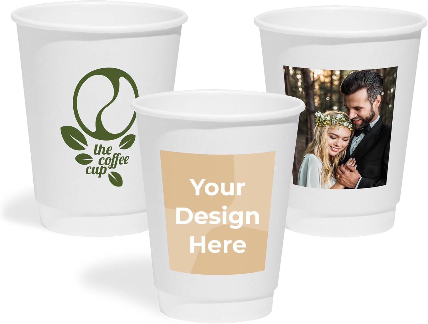 Single Wall Paper Cups – 4oz-16oz Disposable Cold Drink Cups, PE-Coated Food Grade, Bulk for Cafes & Events-Co-copier Packaging & Printing