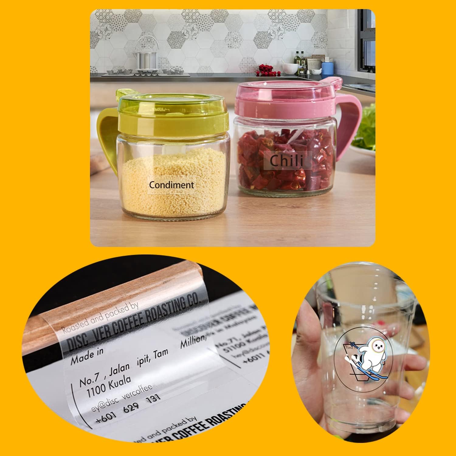 Clear Labels Wholesale — Transparent Stickers, Waterproof Labels for Cosmetics & Food Packaging-Co-copier Packaging & Printing