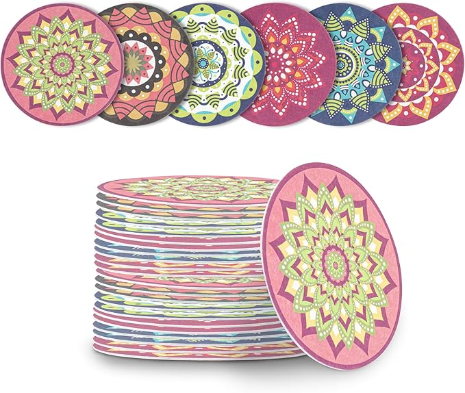 Custom Paper Coasters Bulk — Printed Drink Coasters for Bars, Restaurants, Cafes, Weddings & Events-Co-copier Packaging & Printing