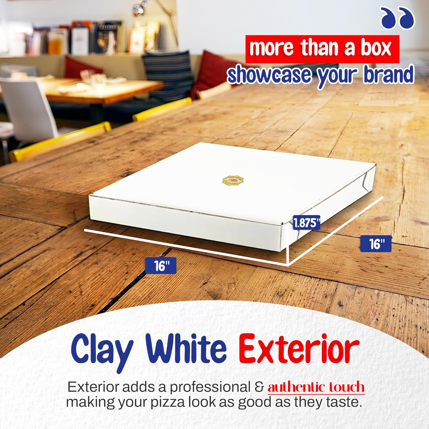 Custom Pizza Boxes – Food Grade Corrugated Takeout Boxes 6"-14", Grease-Resistant, Bulk for Pizzerias-Co-copier Packaging & Printing