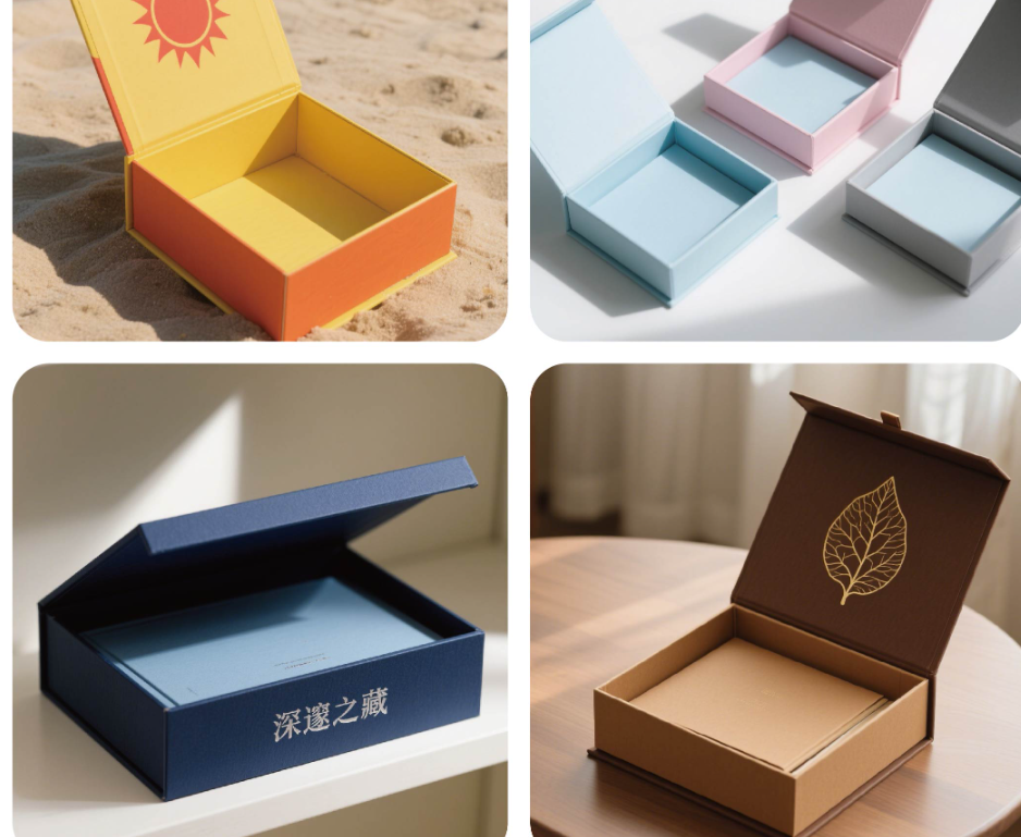  Premium Rigid Gift Boxes with Magnetic Closure — Book-Style Design, Custom Luxury Packaging for Brands-Co-copier Packaging & Printing