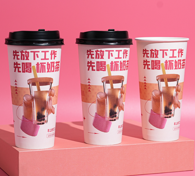 Double Wall Coffee Cups – 8oz-20oz Insulated Hot Cups, PE-Coated Food Grade, Bulk for Coffee Shops & Cafes-Co-copier Packaging & Printing