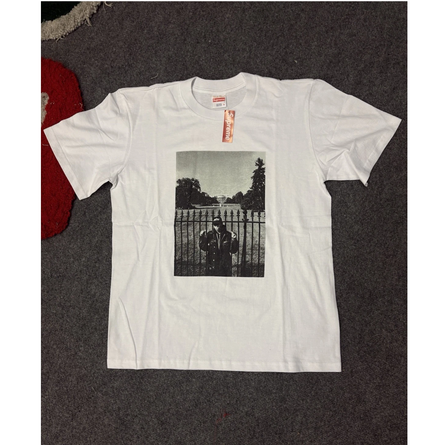 Supreme x UNDERCOVER Public Enemy Fear of a Black Planet Tee White Medium