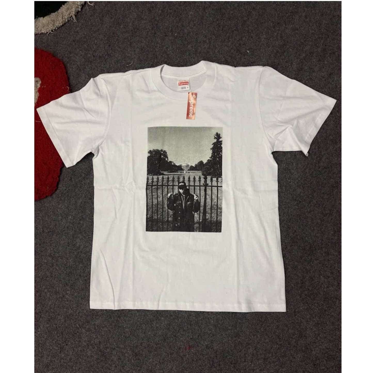 Supreme x UNDERCOVER Public Enemy Fear of a Black Planet Tee White Medium