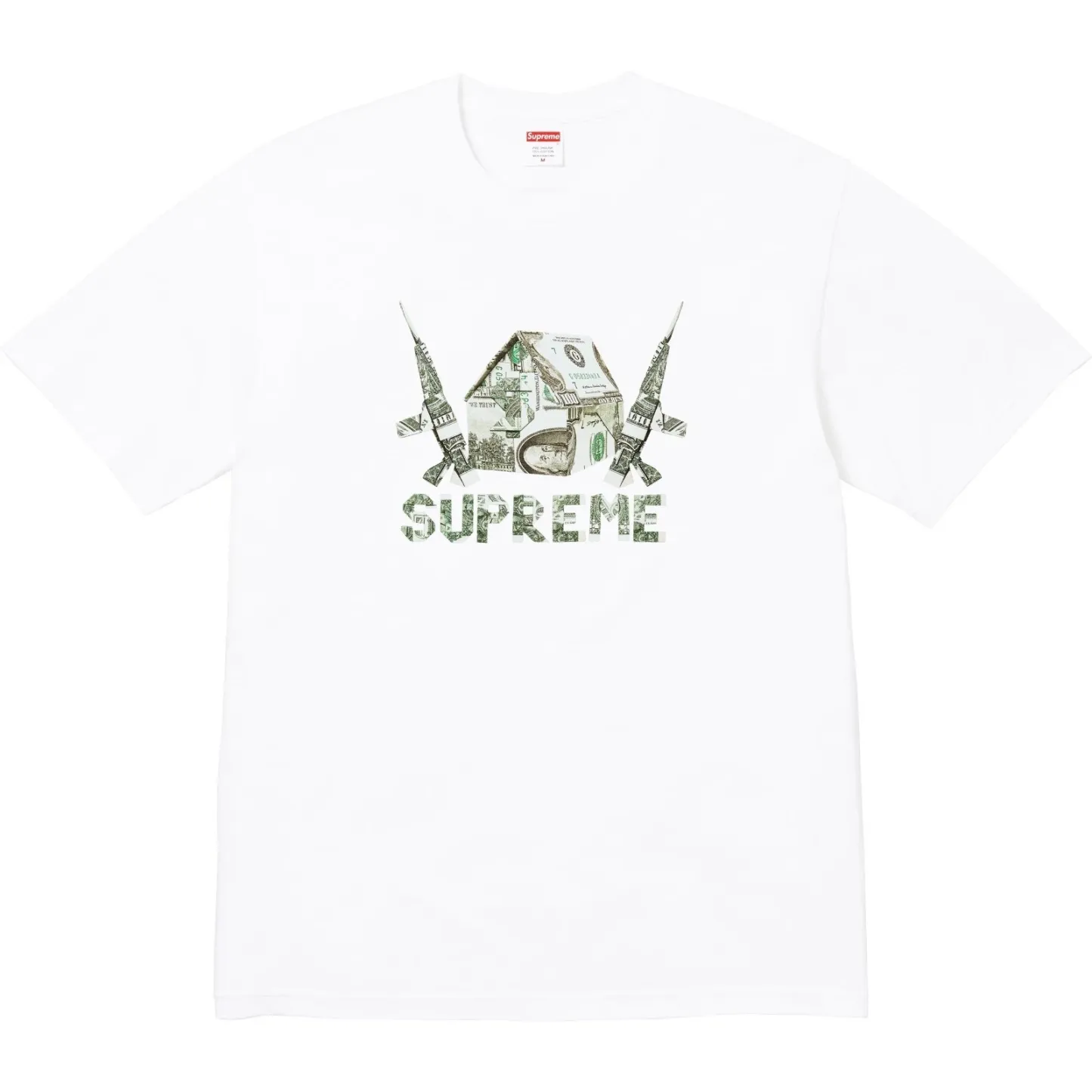 Supreme Origami Tee Black Pink Camo Navy Red White 6colors 26SS