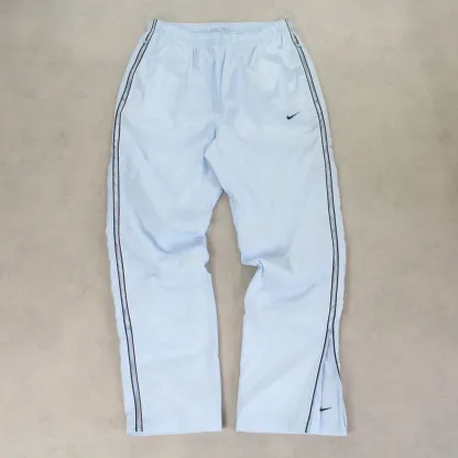 ULTRA RARE 2000s Nike Trackpants Blue - (L)