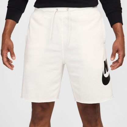 Nithtke Club French Terry Alumni FQ4950-133 Men's Shorts, Sail/Black, XL