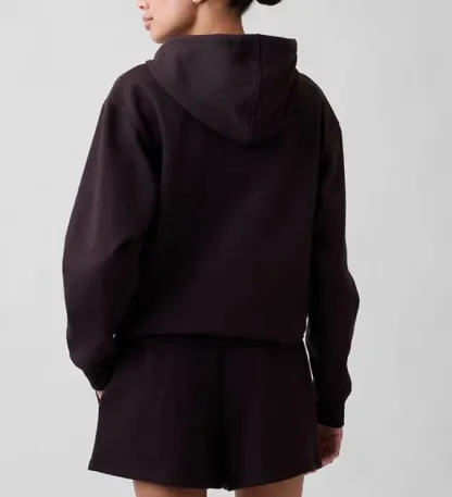 Relaxed Gap Logo Zip Hoodie Color Turkish Coffee Size L 6274544010003