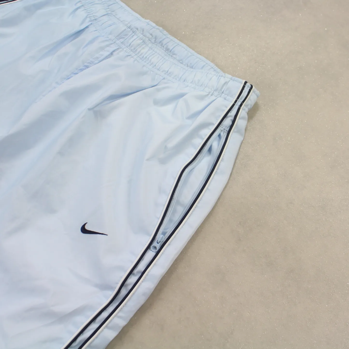 ULTRA RARE 2000s Nike Trackpants Blue - (L)