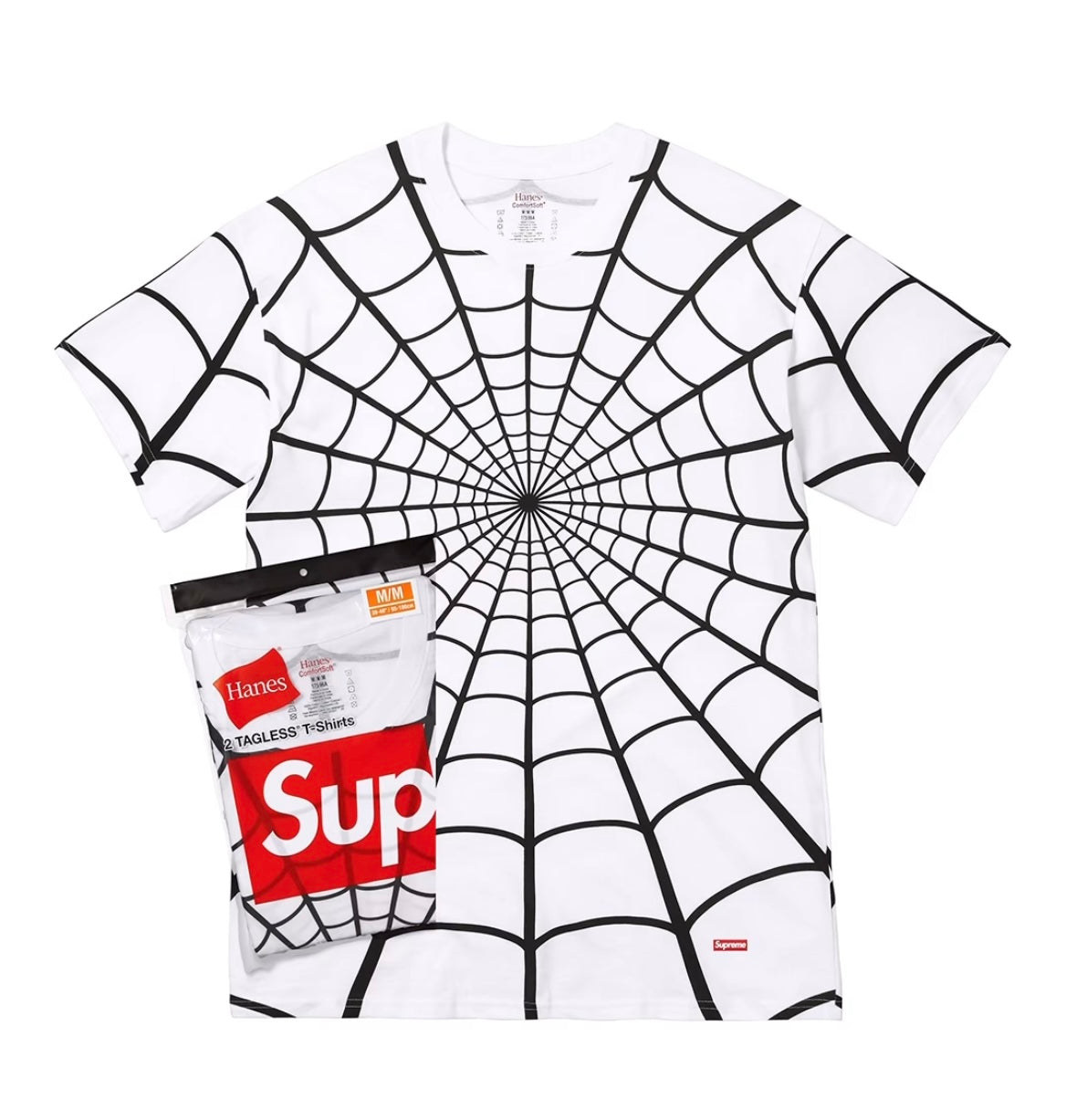 T-Shirt Supreme x Spiderman White