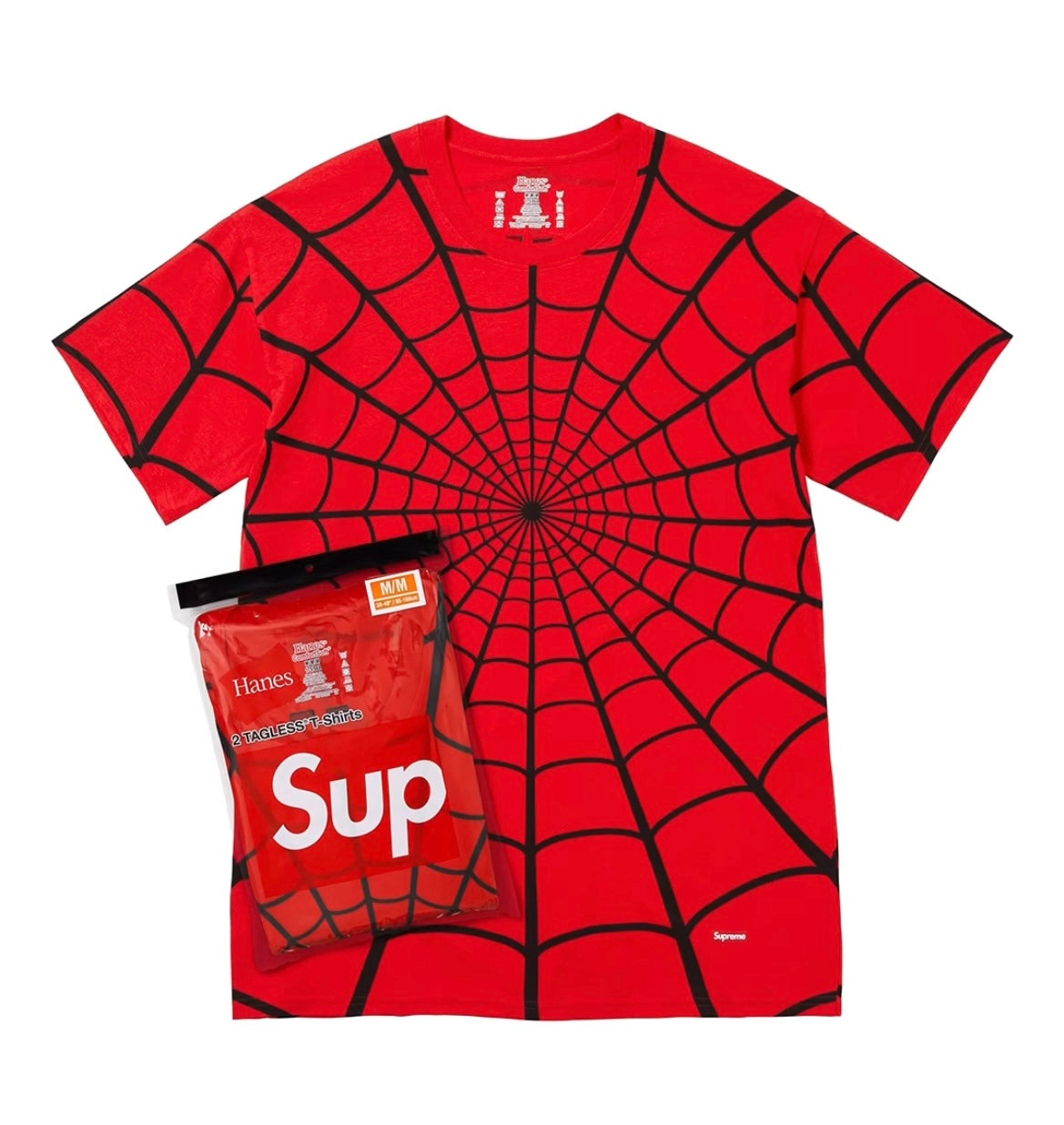 T-Shirt Supreme x Spiderman Red