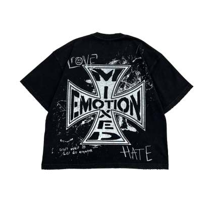 Black “Chaos” Tee