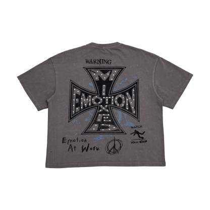 Grey “Friends” Tee