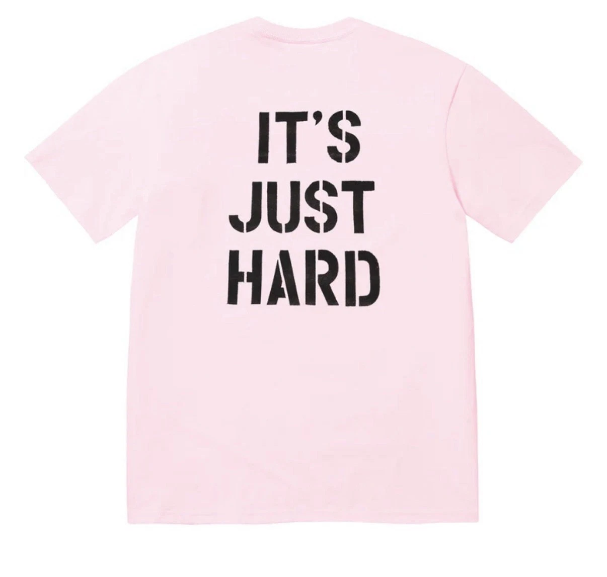 Supreme Light Pink Hard Tee L