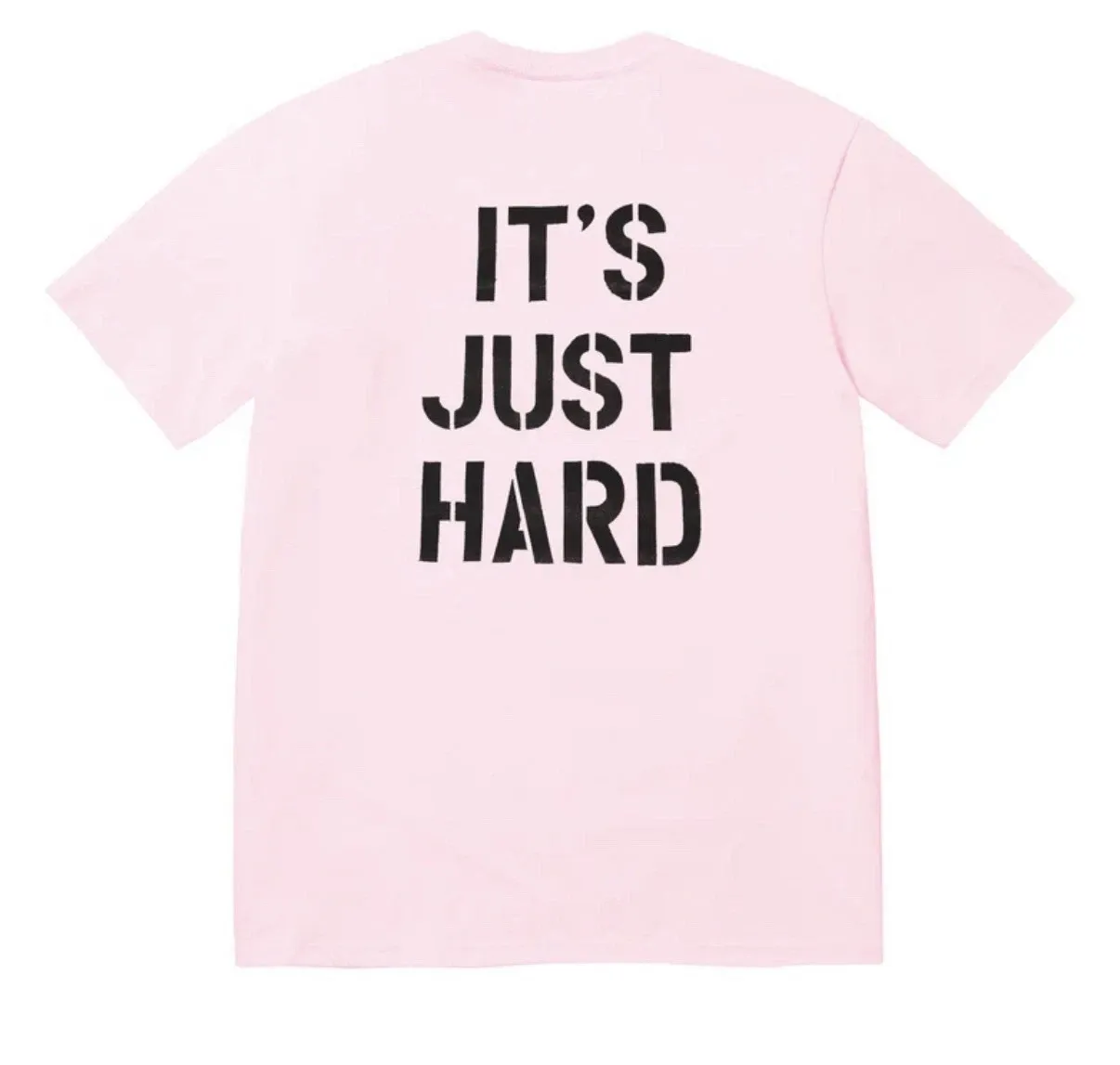 Supreme Light Pink Hard Tee L