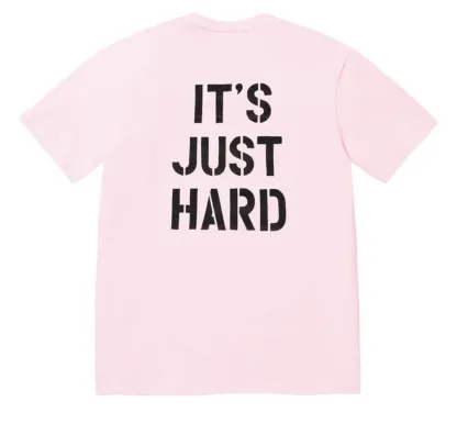 Supreme Light Pink Hard Tee L