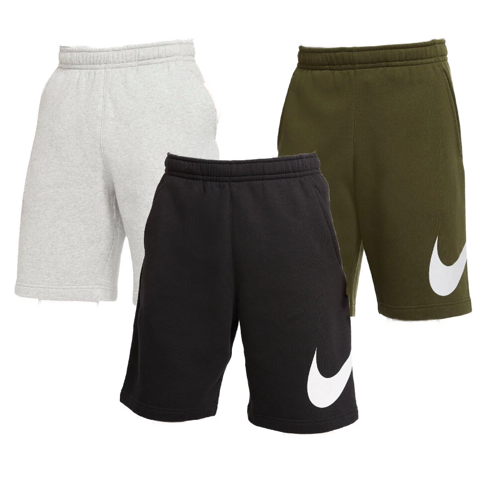 Nthtike Men's Shorts NSW Club Athletic Fitness Workout Training Graphic Bottoms
