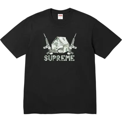 Supreme Origami Tee Black Pink Camo Navy Red White 6colors 26SS