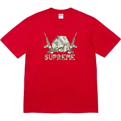 Supreme Origami Tee Black Pink Camo Navy Red White 6colors 26SS