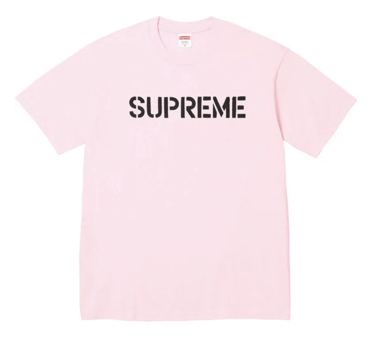 Supreme Light Pink Hard Tee L