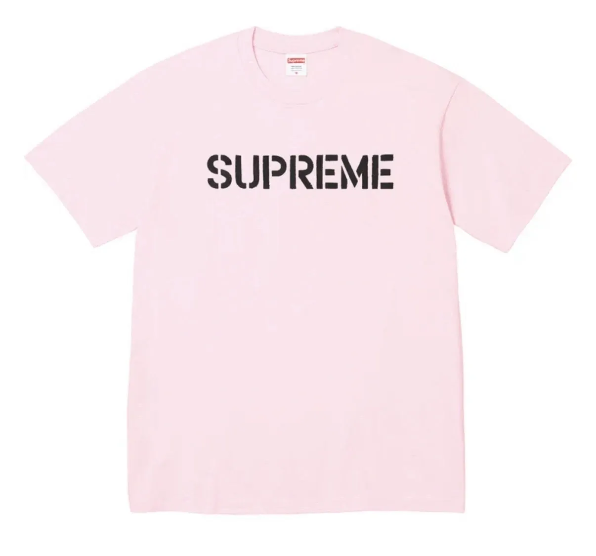 Supreme Light Pink Hard Tee L