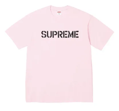 Supreme Light Pink Hard Tee L