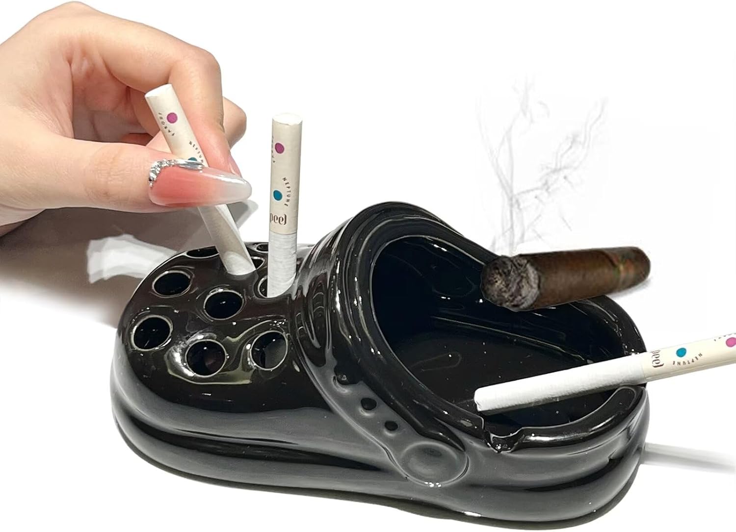 Creative Ceramic Cigarette Ashtray