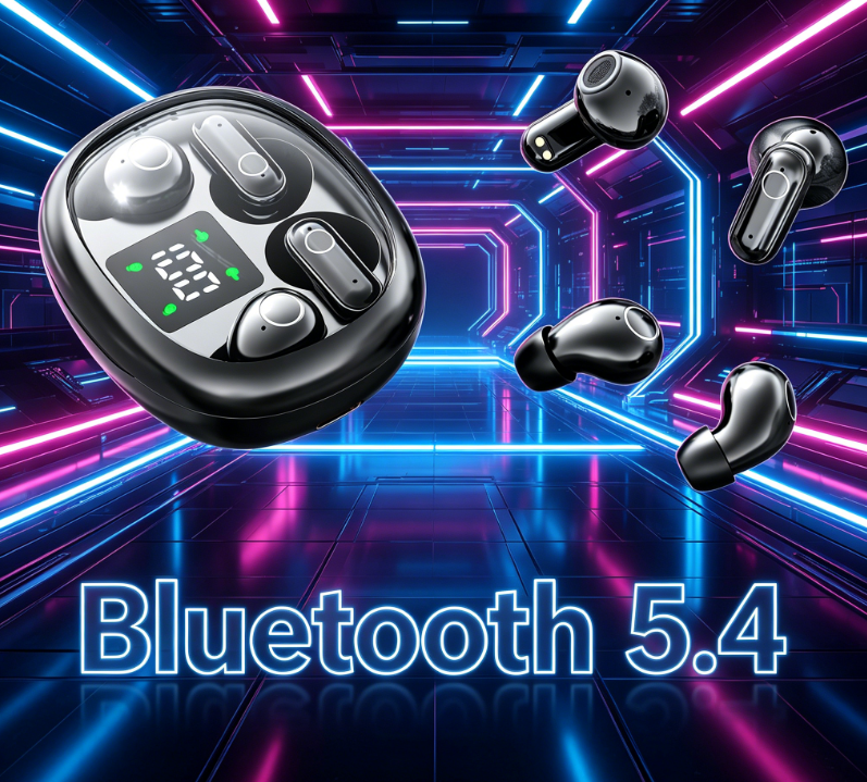 4 Earbuds · All-Day Non-Stop Listening