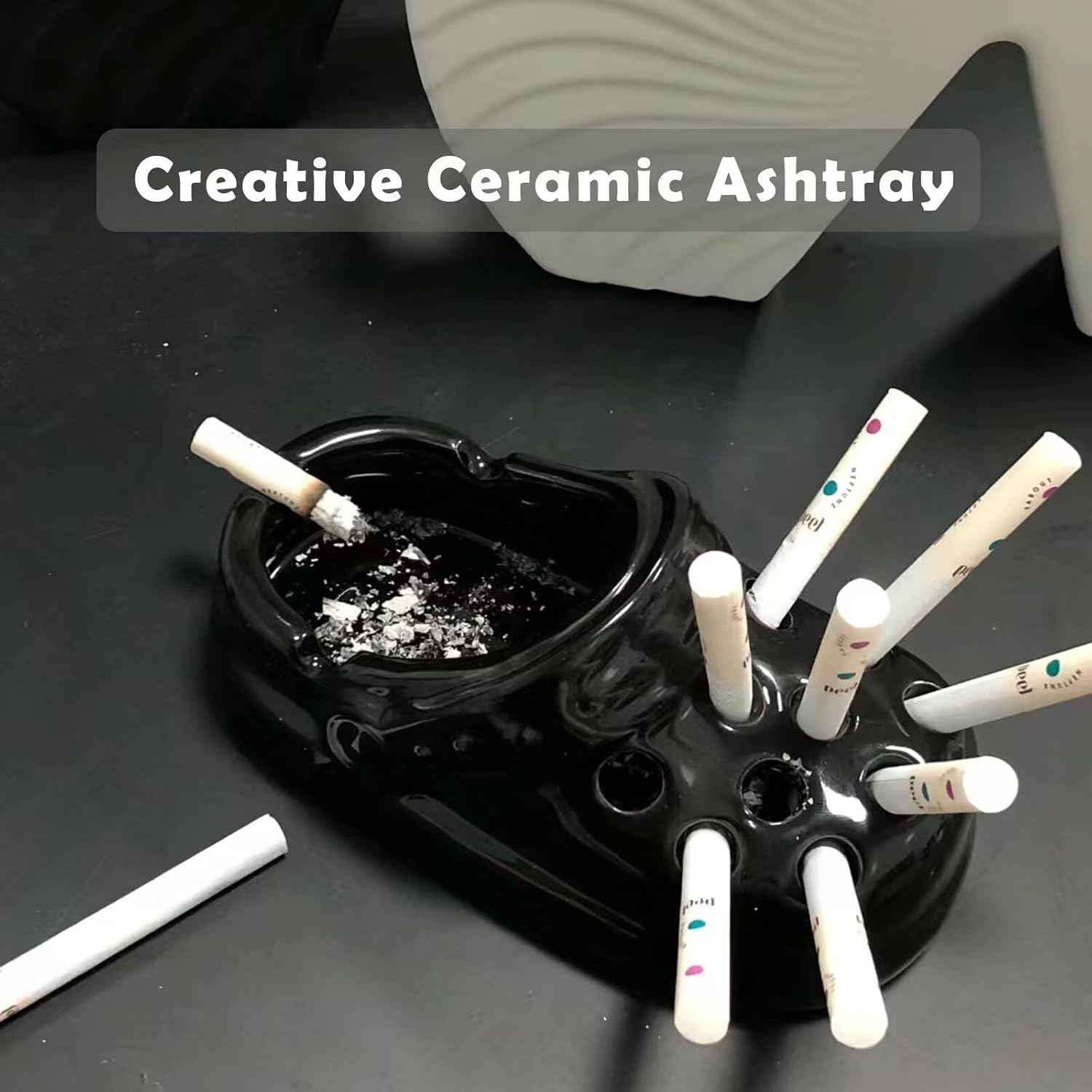 Creative Ceramic Cigarette Ashtray