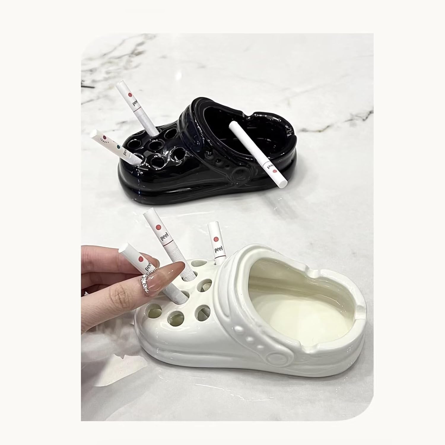 Creative Ceramic Cigarette Ashtray