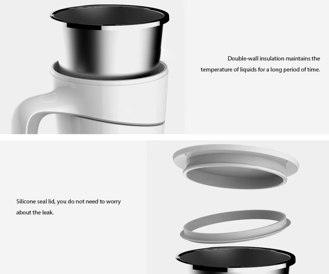 Anti-tipping thermos